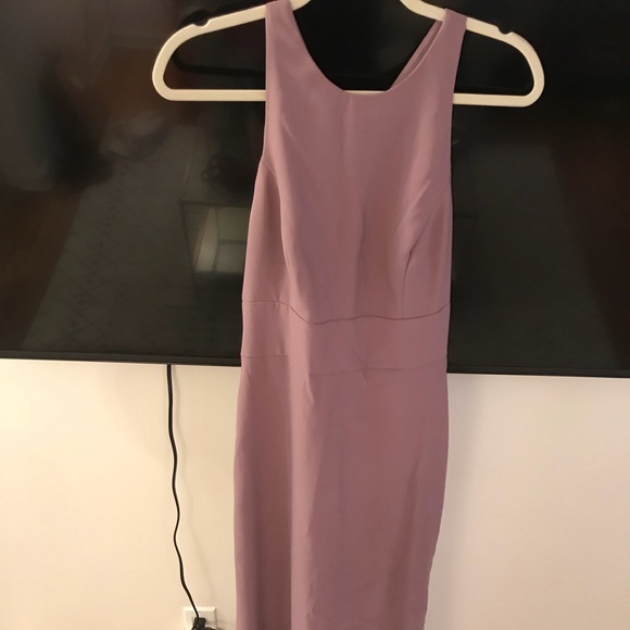 Bella Bridesmaid Dress—Dessy in French Truffle - Picture 2 of 7